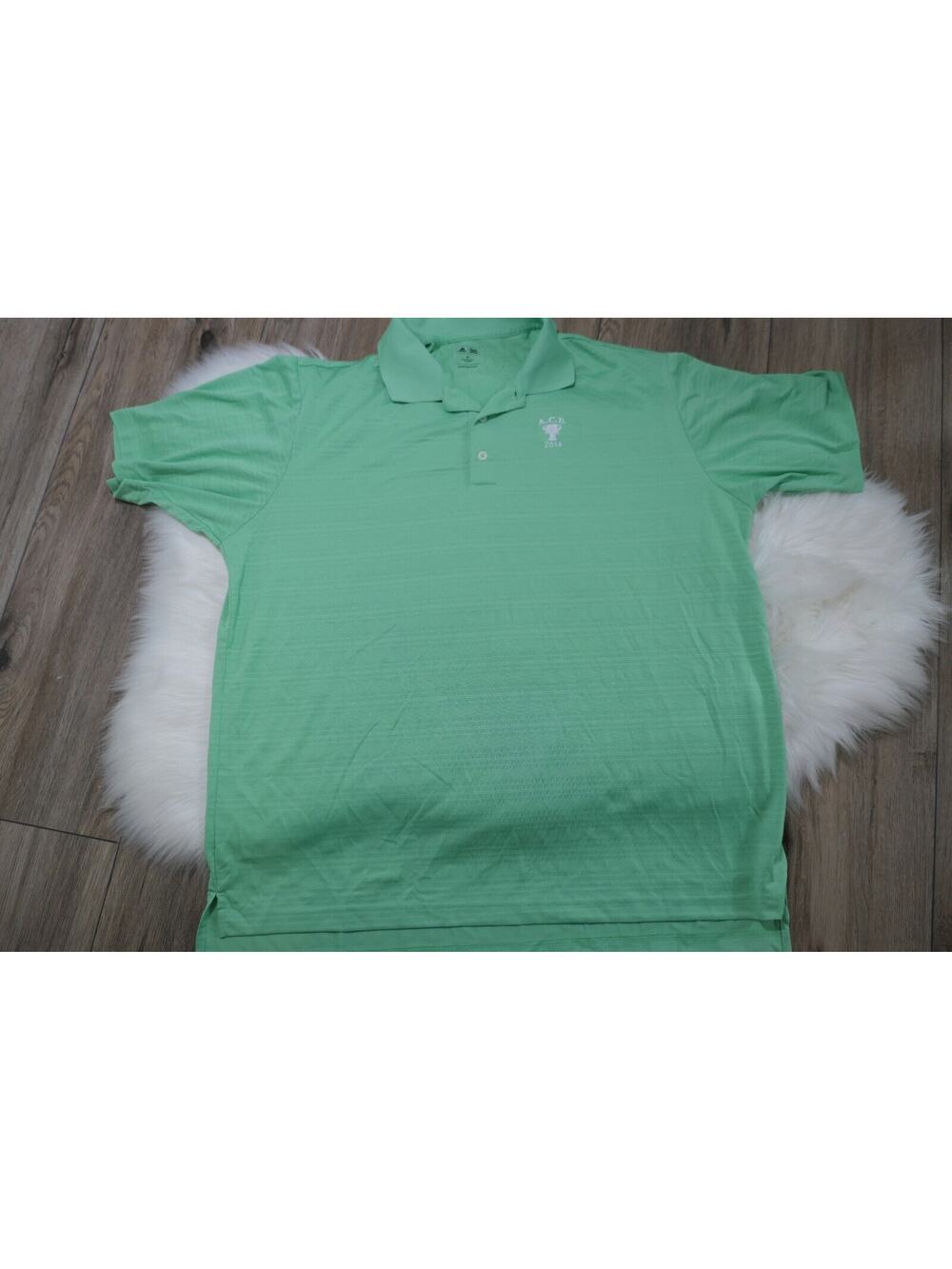 ADIDAS GOLF Men's XL Polyester Polo Shirt ACE 2014